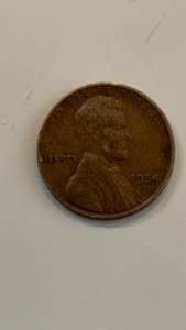 1954 D Lincoln Wheat One Penny Münze - Bild 1 von 2
