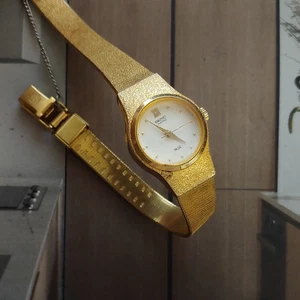 Orologio Vintage Seiko Quartz SX Donna 22mm Tono Oro. Leggi bene. - Foto 1 di 10