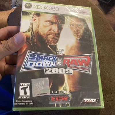 WWE SmackDown vs. Raw 2009 (Xbox 360) BRAND NEW - Image 1 of 4