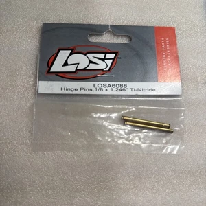 LOSA6088 Losi Scharnierstifte 1/8 x 1,246" Ti-Nitrid (2) A-6088 XX, XX4, XXX Buggy - Bild 1 von 2