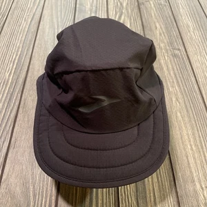 Brooks 5 Panel Running Hat Cap One Size Black Flex Stretch Fitted New Pocket - Picture 1 of 8