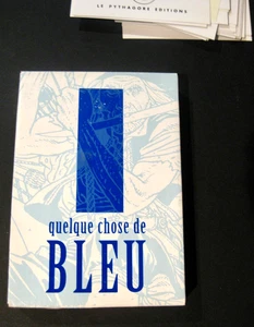 Quelque chose de bleu Juillard Ed. le Pythagore 1996 TBE - Imagen 1 de 4