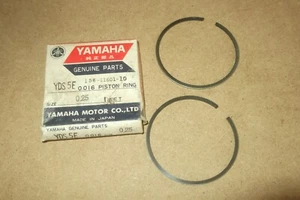 YAMAHA YDS5  YM2C  C.1967  GENUINE NOS PISTON RING SET (0.25) - # 156-11601-10 - Picture 1 of 1