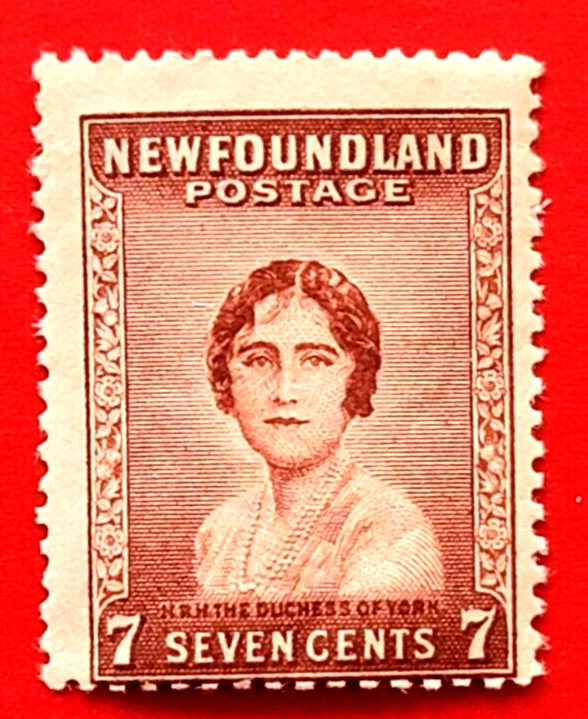 Canada Newfoundland #208 Perkins Bacon Printings - Duchess of York MH - Image 1 of 1