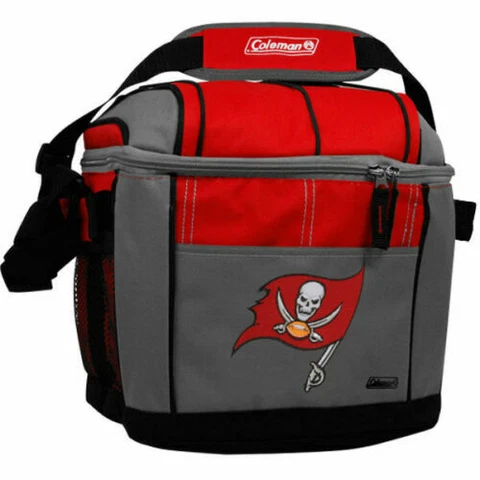 Tampa Bay Buccaneers Coleman 24 Can Soft-Sided Cooler ~ New wth Tags Cover