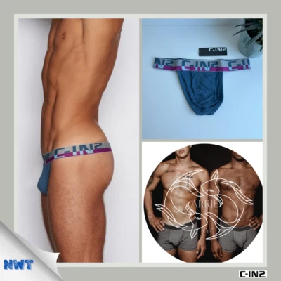 C-IN2 - C-Theory - Men's Thong - Nasr Navy (Size M) - Image 1 of 4