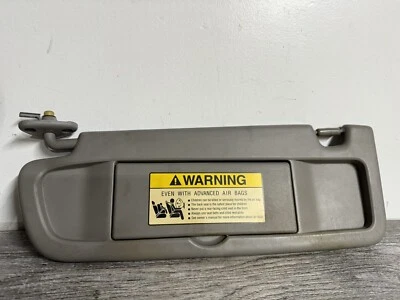 2006-2011 Honda Civic LH Driver Side Interior Sun Visor Gray-A Cloth - Image 1 of 4