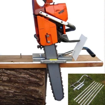 Portable Chainsaw Edging Sawmill, G555B - 24 Inch, with 6 rails - Image 1 of 4