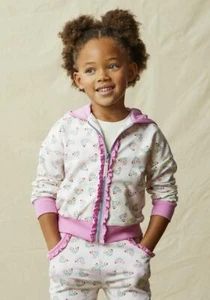 NWT Matilda Jane Enchanted Garden Love All Around Heart-Print Hoodie Size 16 - Picture 1 of 5