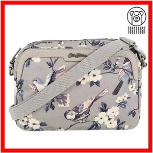 Cath Kidston Cross Body Shoulder Bag Small Samson Floral Garden Birds Matte CN46 - Picture 1 of 14