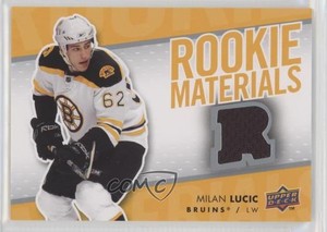 2007-08 Upper Deck Rookie Materials Milan Lucic #RM-ML Rookie RC