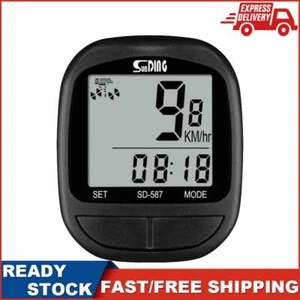 SUNDING Cronometro Bici Impermeabile Computer LCD Display Digitale Ciclismo Bicicletta - Foto 1 di 8