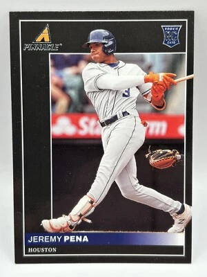 2022 Panini Chronicles Pinnacle Jeremy Pena #15 Rookie RC Houston Astros NM - Image 1 of 2