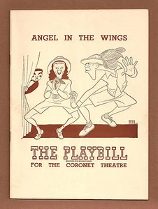 Elaine Stritch "ÁNGEL EN LAS ALAS" Al Hirschfeld / The Hartmans 1948 Playbill - Imagen 1 de 4