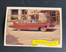 Bobby Darin's DI-DIA 150  1975 Fleer George Barris Kustom Cars Sticker Card (NM)