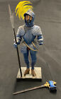 THE BLUE KNIGHT AURORA MODEL KIT PARTIALLY ASSEMBLED NEAR COMP LOOSE 1956 VINT