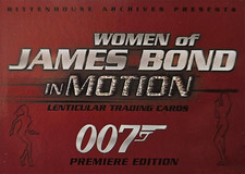 WOMEN of JAMES BOND in MOTION Trading Cards 2003 Rittenhouse P2 Promo Card
