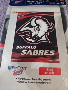 Wincraft NHL Factory Sealed Buffalo Sabres 27"x37" Vertical Team Flag Decor New - Picture 1 of 5