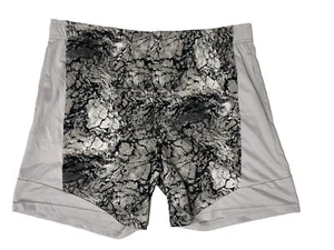 NEW All In Motion Athletic Shorts Mens XL 38/40 8" ins 18L Poly Gray 2 Pokts - Picture 1 of 8