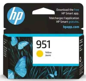 HP 951 Yellow Ink Cartridge OfficeJet Pro 251dw 276dw New 12/25+ - Picture 1 of 1