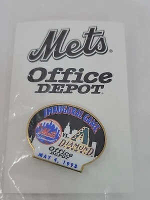 Arizona Diamondbacks vs. New York Mets Inaugural Game 5/4/98 Limited Edition Pin - Image 1 of 3
