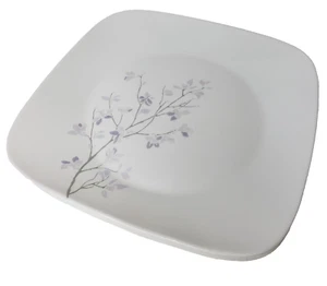 Corning Jacaranda Corelle Vitrelle Essteller lila Blumen auf weiß 10,5" - Bild 1 von 8