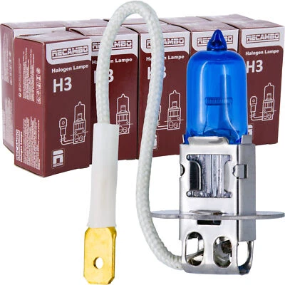 10 x LIMA H3 Xenon Look 24V Truck 70W Halogen Lamp SUPER WHITE Workshop Offer - Image 1 of 4