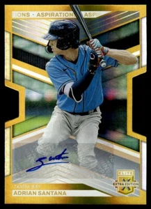 2023 PANINI ELITE EXTRA EDITION DIE CUT ADRIAN SANTANA /24 - Picture 1 of 2