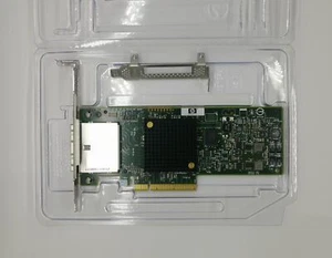 HP 638836-001 H221 PCIe 2.0 6GB SAS/SATA 8 Port HBA 660087-001 SAS 9207-8e - Picture 1 of 4