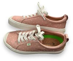 Cariuma Women's Marie Kondo OCA Low Top Rose Canvas Sneakers Shoes Size 7.5 - Picture 1 of 9