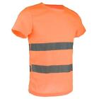 Sicherheits Arbeitskleidung Warnschutz T-Shirt Kurzarm Arbeitsshirt