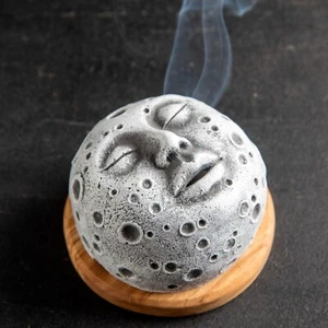 Incense Burner, Backflow Incense Burner Holder, with Sandalwood Cones Gift - Picture 1 of 6