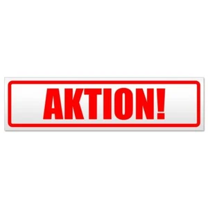 AKTION! Magnetschild Schild magnetisch - Picture 1 of 25