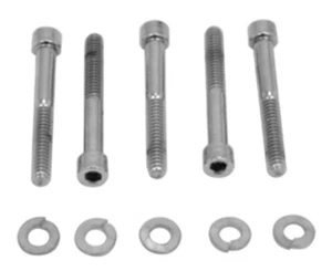 Oil Pump Chrome Allen Bolt Hardware Kit For 68-77 Harley Shovelhead 67031 - Picture 1 of 1