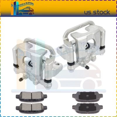 Pinzas de freno traseras pastillas de cerámica 19B2780A 19B2781A para Nissan Sentra 2011-2016 Foto 1 de 4