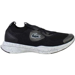 Lacoste Run Spin Eco 0722 1 SMA Lace-Up Black Synthetic Mens Running Shoes 743SM - Picture 1 of 13