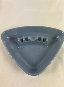 Vintage Ges Line Ashtray Blue Delta Wing Triangle Model 361 USA - Picture 1 of 8
