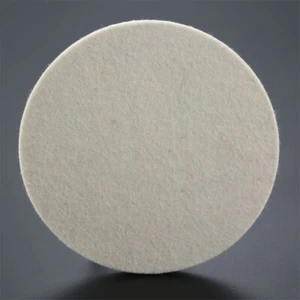 150mm 6" White Car Polishing Buffing Wheel Wool Felt Polisher Disc Pad Round HQ - Picture 1 of 10