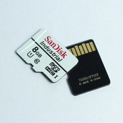 10x SanDisk 8GB MicroSD SDHC SD industrial Ultra Class 10 TF Karte SDSDQUA-008G - Image 1 of 4