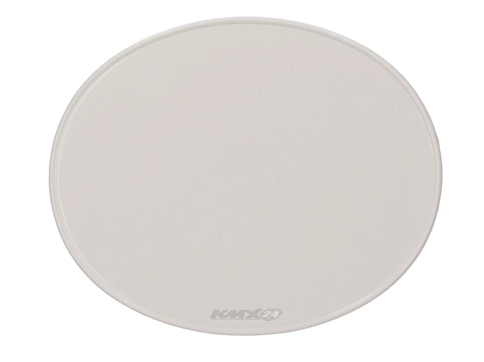 Maier USA MX Vintage Startnummerntafel oval 23x28cm weiß - Bild 1 von 1
