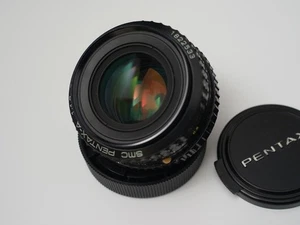Pentax-A SMC Objektiv 50 mm f/1,7 Festbrennweite mit Schutzkappen - Bild 1 von 10