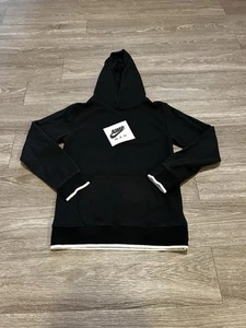 Jordan Hoodie Sweatshirt Youth L (12-13) Black Jump Man Logo Basketball Boys  - Picture 1 of 7