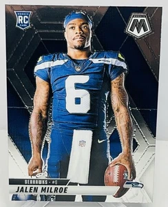 2025 Panini Mosaic Jalen Milroe Image Variation #283 Seattle Seahawks RC Base - Bild 1 von 2