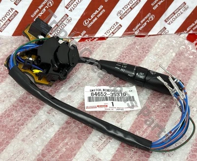 84652-35370 Toyota Pickup 4Runner 90-95 Hilux T100 OEM Windshield Wiper Switch - Image 1 of 4