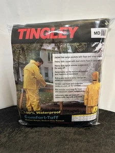 Tingley Waterproof Rain Suit Medium 100% Waterproof  Yellow - Bild 1 von 6