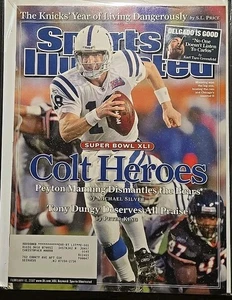 Sports Illustrated 12 de febrero de 2007 Super Bowl XLI Peyton Manning - Imagen 1 de 1