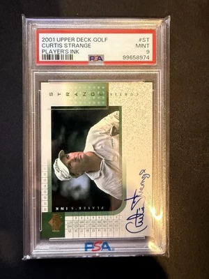 2001 Upper Deck Golf Curtis Strange Auto  - Image 1 of 2