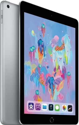APPLE iPad 9.7 (2018) Wi-Fi 32GB Space Grau - Sehr Gut - Bild 1 von 4