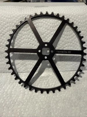 Rennen Raycelite BMX Race Gear Chainring 43T Direct Bolt Super Light 43 Tooth 🔥 - Изображение 1 из 3