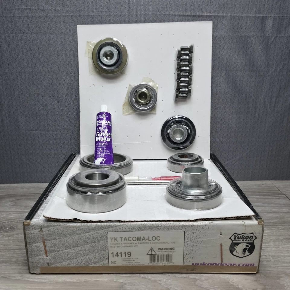 Yukon Gear & Axle YK TACOMA-LOC 14119 Master Overhaul Toyota Tacoma/4Runner Read - Image 1 of 4